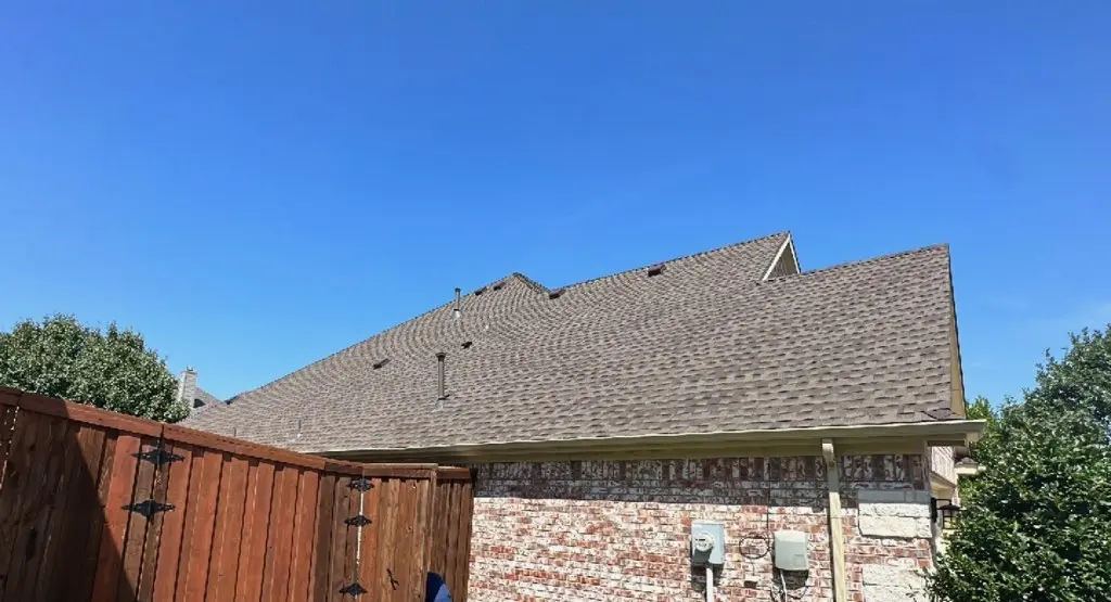 Completed roof replacement project in Belle Fourche